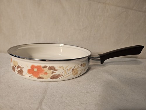 Vtg sanko enamel ware orange - vtg,